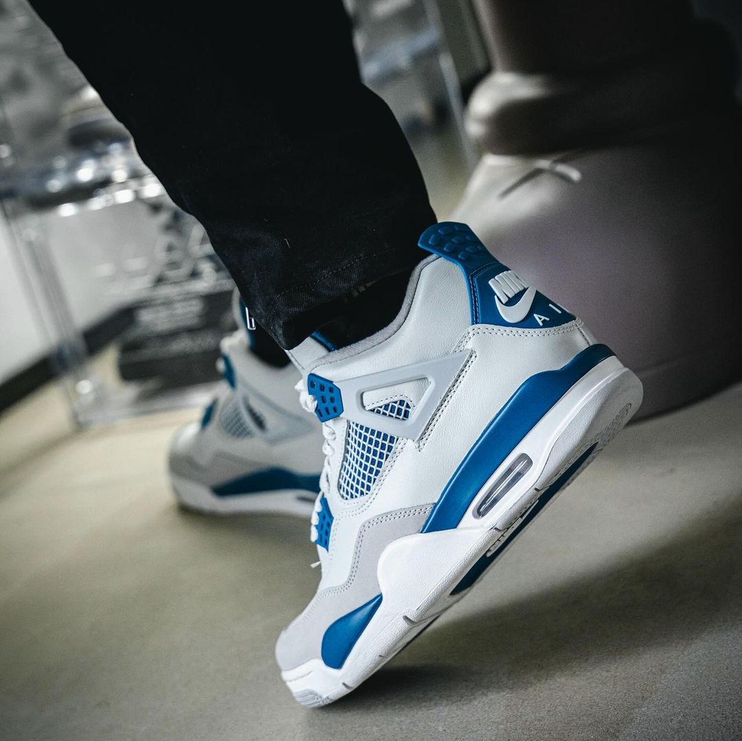 【2024年 5/4 発売】ナイキ エア ジョーダン 4 ”インダストリアルブルー” (NIKE AIR JORDAN 4 “Industrial Blue”) [FV5029-141]