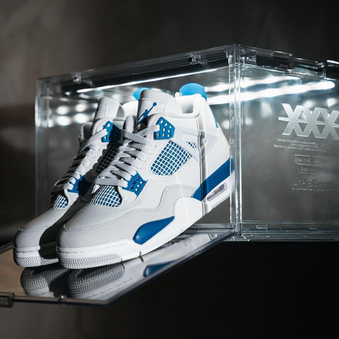 【2024年 5/4 発売】ナイキ エア ジョーダン 4 ”インダストリアルブルー” (NIKE AIR JORDAN 4 “Industrial Blue”) [FV5029-141]