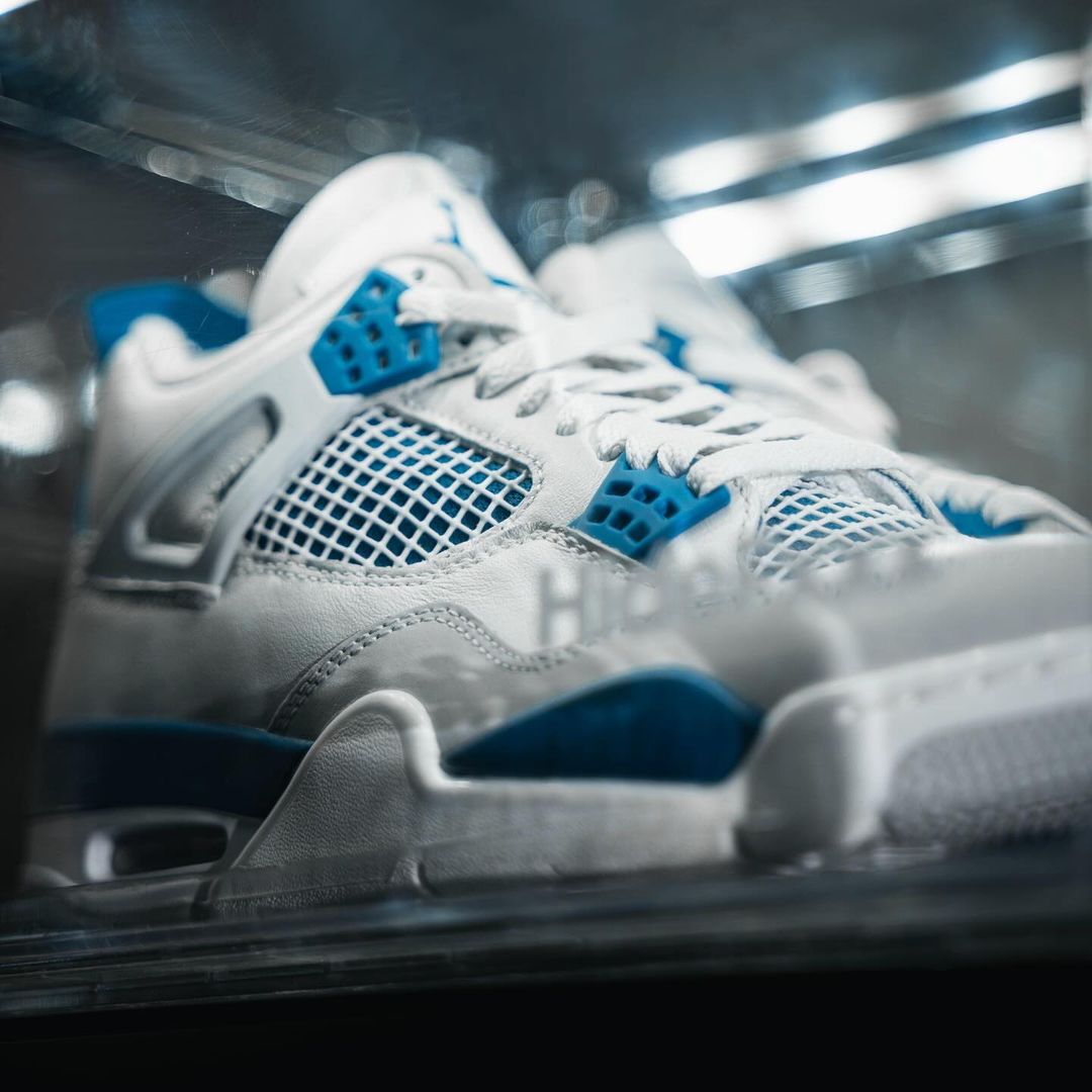 【2024年 5/4 発売】ナイキ エア ジョーダン 4 ”インダストリアルブルー” (NIKE AIR JORDAN 4 “Industrial Blue”) [FV5029-141]