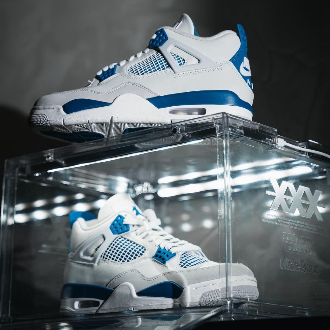 【2024年 5/4 発売】ナイキ エア ジョーダン 4 ”インダストリアルブルー” (NIKE AIR JORDAN 4 “Industrial Blue”) [FV5029-141]