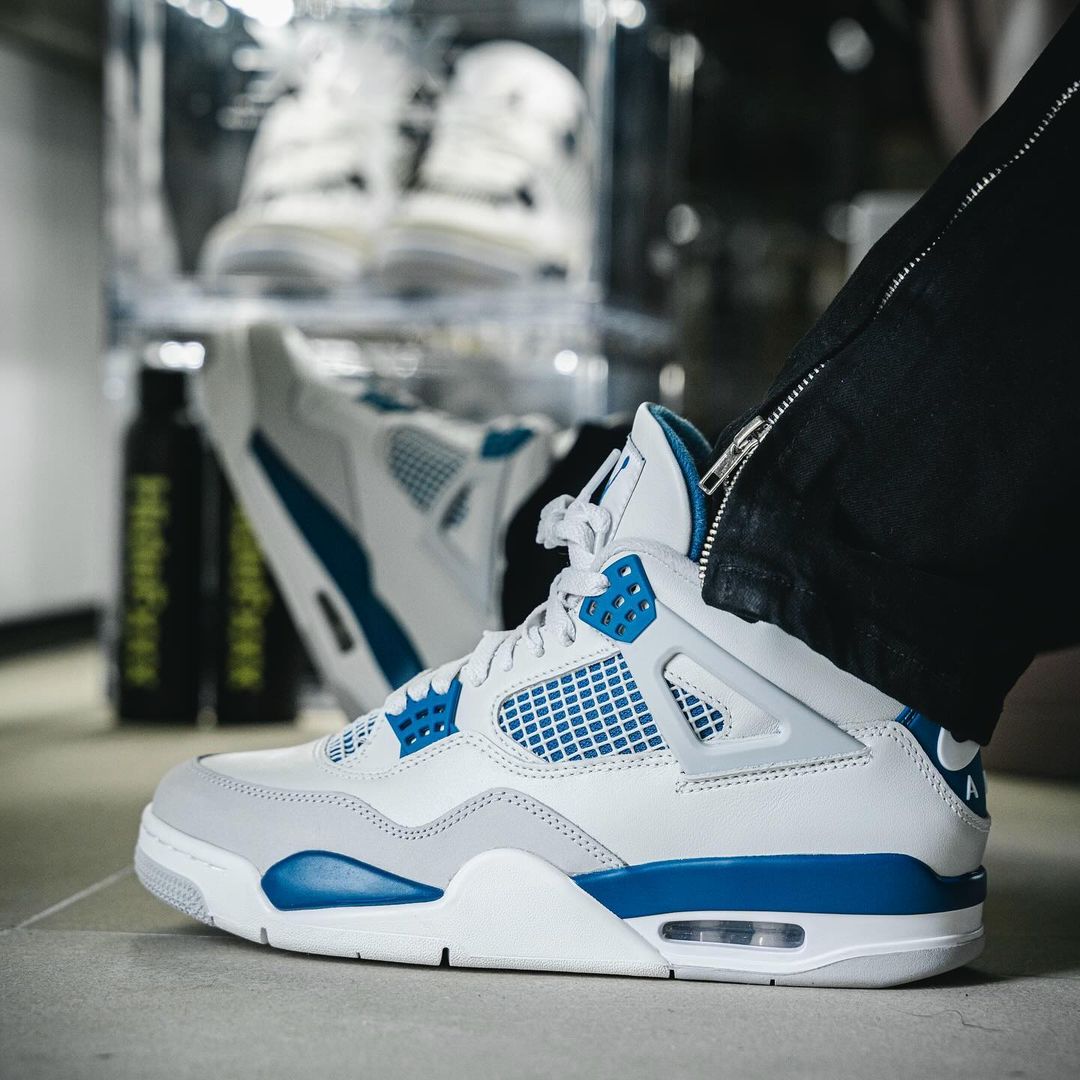 【2024年 5/4 発売】ナイキ エア ジョーダン 4 ”インダストリアルブルー” (NIKE AIR JORDAN 4 “Industrial Blue”) [FV5029-141]