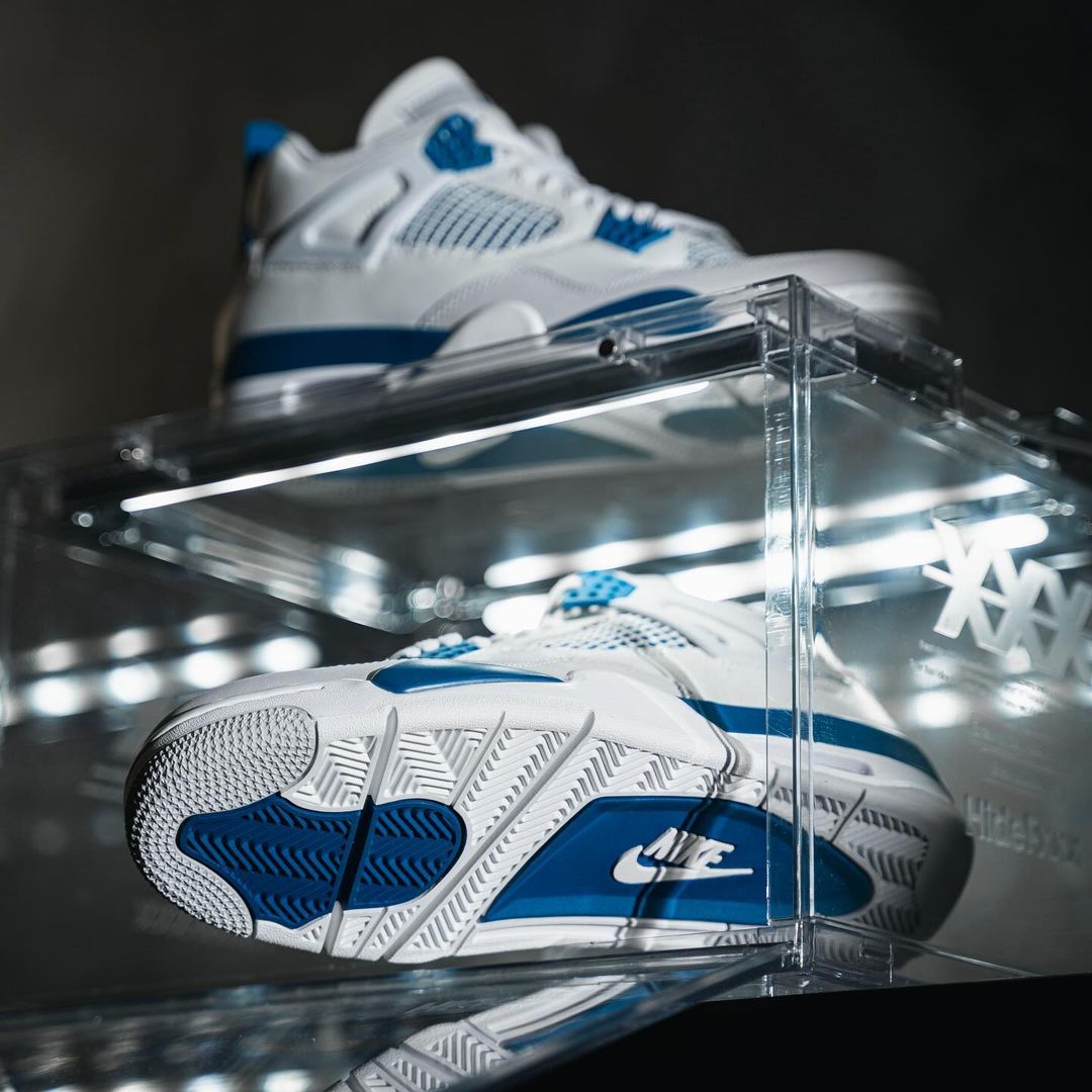 【2024年 5/4 発売】ナイキ エア ジョーダン 4 ”インダストリアルブルー” (NIKE AIR JORDAN 4 “Industrial Blue”) [FV5029-141]