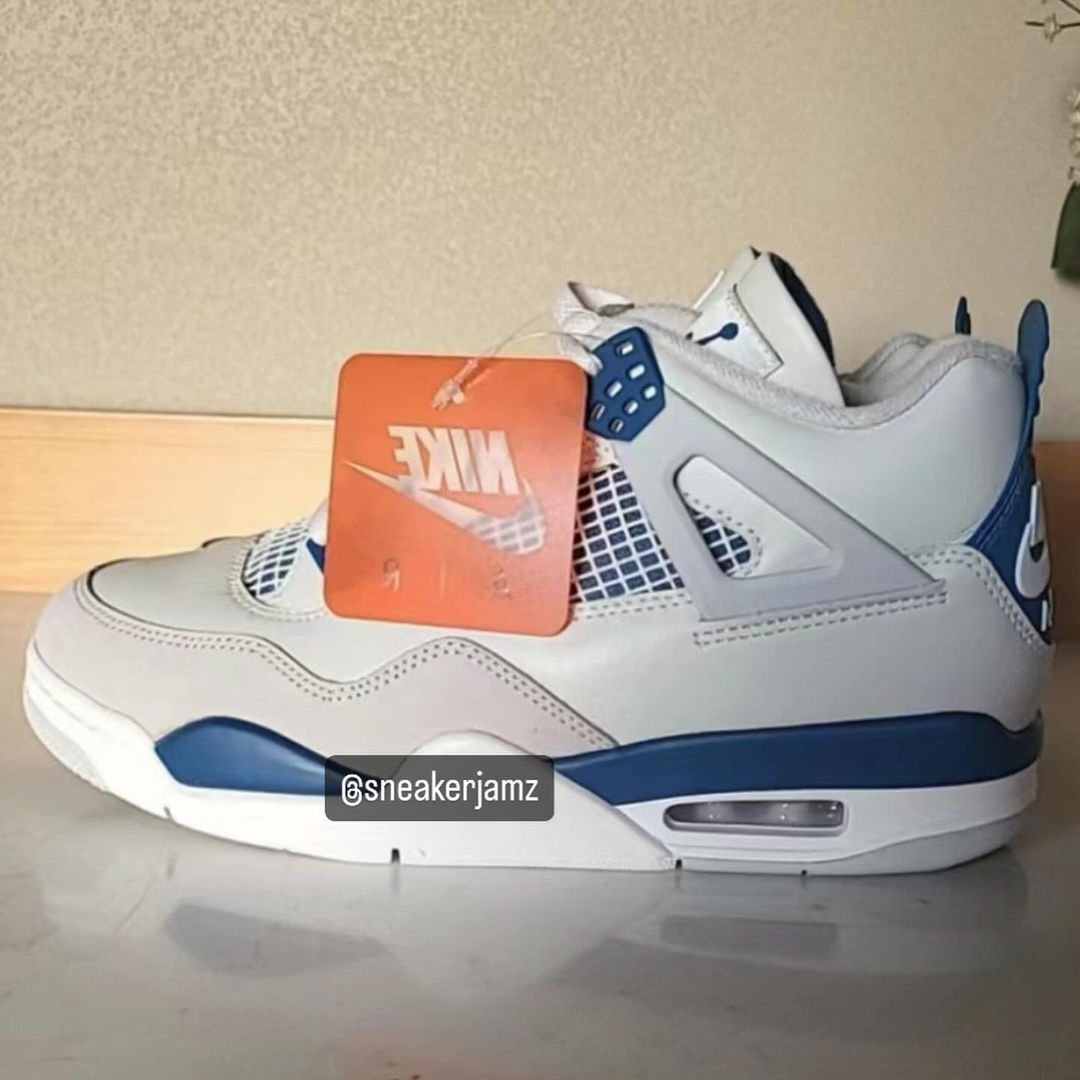 【2024年 5/4 発売】ナイキ エア ジョーダン 4 ”インダストリアルブルー” (NIKE AIR JORDAN 4 “Industrial Blue”) [FV5029-141]