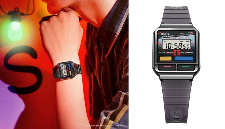 CASIO × Netflix「ストレンジャー・シングス」とのコラボデジタル 