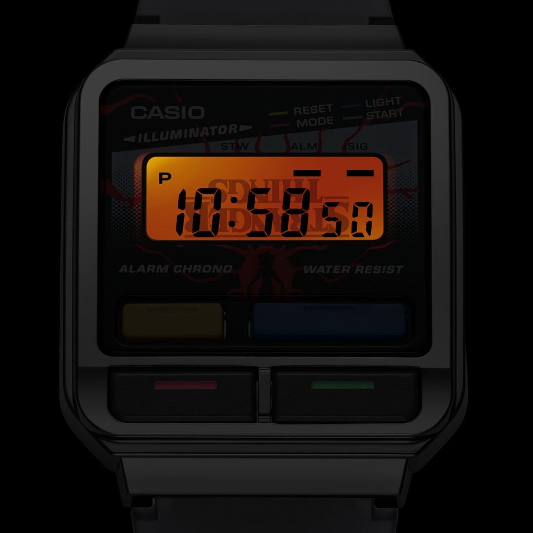 CASIO × Netflix「ストレンジャー・シングス」とのコラボデジタルウオッチ「A120WEST」が6/9 発売 (カシオ Stranger Things)