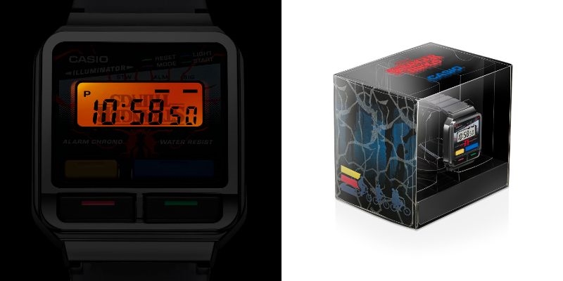 CASIO × Netflix「ストレンジャー・シングス」とのコラボデジタルウオッチ「A120WEST」が6/9 発売 (カシオ Stranger Things)