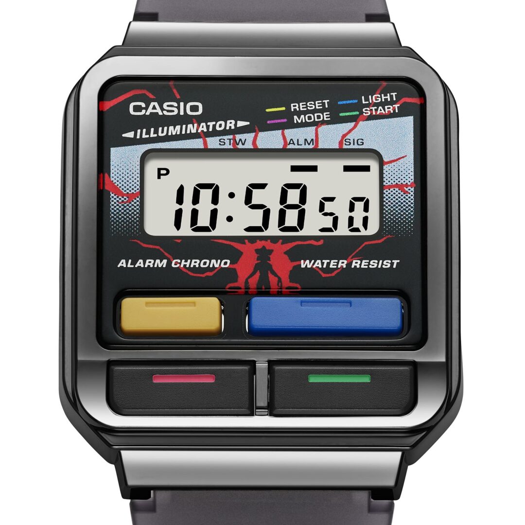 CASIO × Netflix「ストレンジャー・シングス」とのコラボデジタルウオッチ「A120WEST」が6/9 発売 (カシオ Stranger Things)