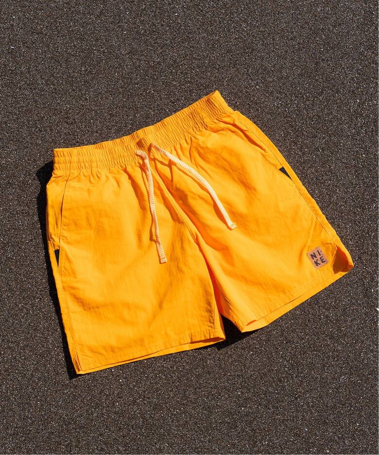 【6/7 発売】海や川、プールなどこれからのサマーシーズンに大活躍 EDIFICE × NIKE SWIM Solid Icon boardshorts (エディフィス ナイキ ソリッドアイコン ボードショーツ)