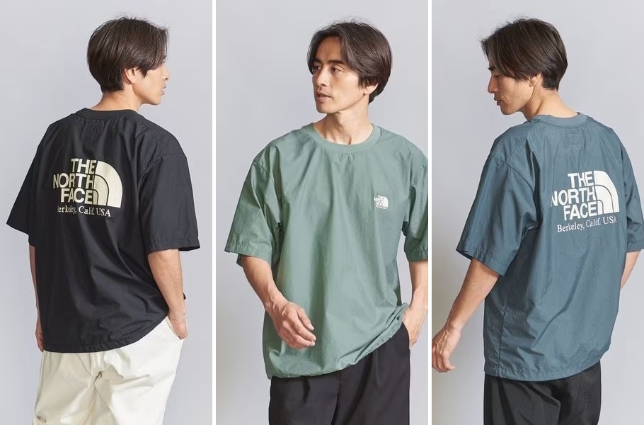 5/3 発売！THE NORTH FACE PURPLE LABEL × BEAUTY&YOUTH 別注 H/S WOVEN TEE/Tシャツ (ザ・ノース・フェイス パープルレーベル ビューティアンドユース)