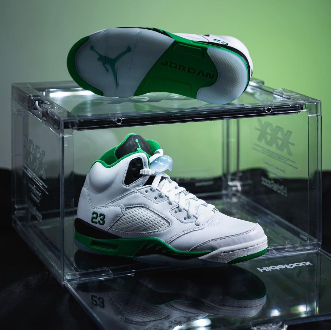 【2024年 2/24 発売】ナイキ ウィメンズ エア ジョーダン 5 レトロ “ラッキーグリーン″ (NIKE WMNS AIR JORDAN 5 RETRO “Lucky Green”) [DD9336-103]