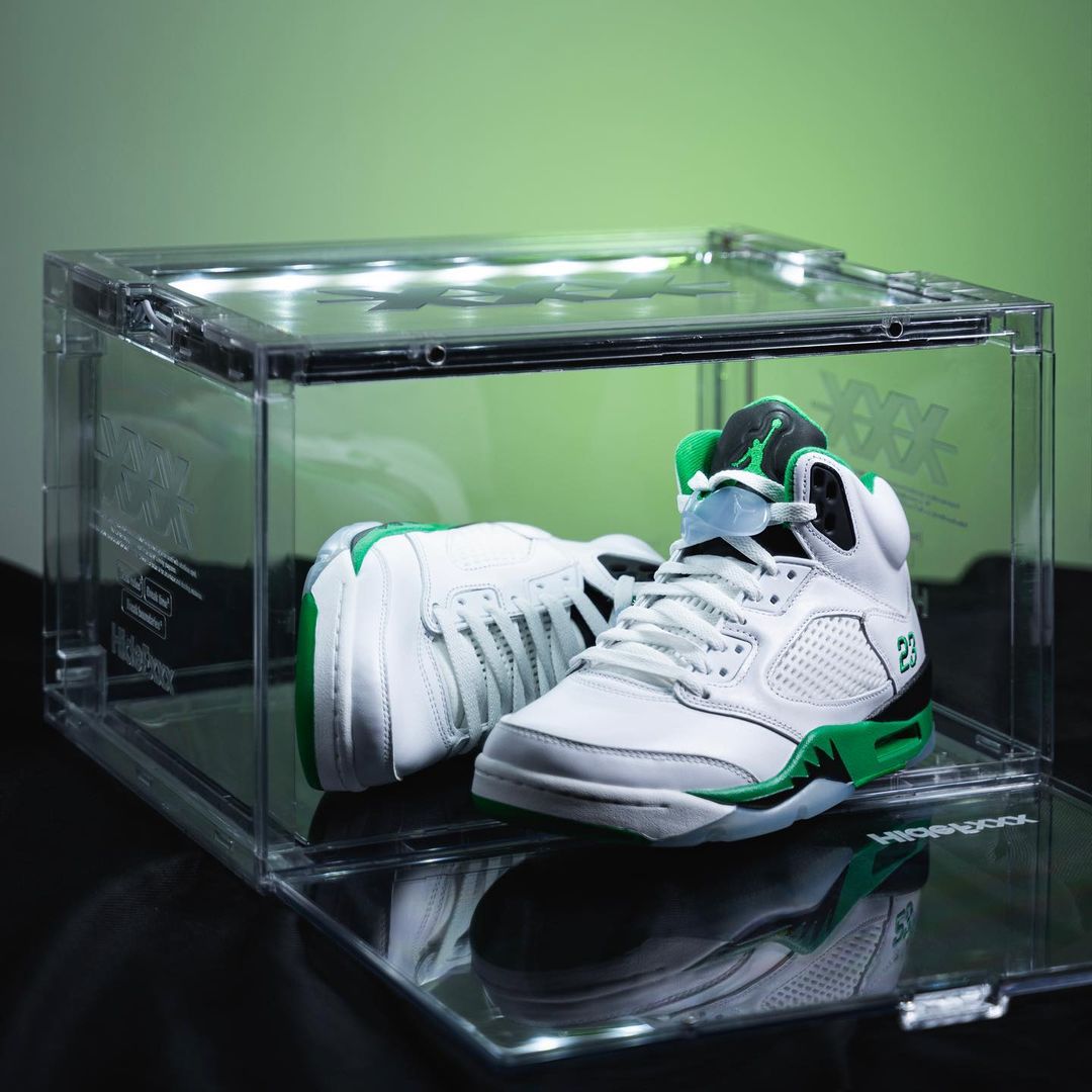 【2024年 2/24 発売】ナイキ ウィメンズ エア ジョーダン 5 レトロ “ラッキーグリーン″ (NIKE WMNS AIR JORDAN 5 RETRO “Lucky Green”) [DD9336-103]