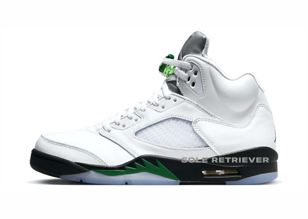 【2024年 2/24 発売】ナイキ ウィメンズ エア ジョーダン 5 レトロ “ラッキーグリーン″ (NIKE WMNS AIR JORDAN 5 RETRO “Lucky Green”) [DD9336-103]