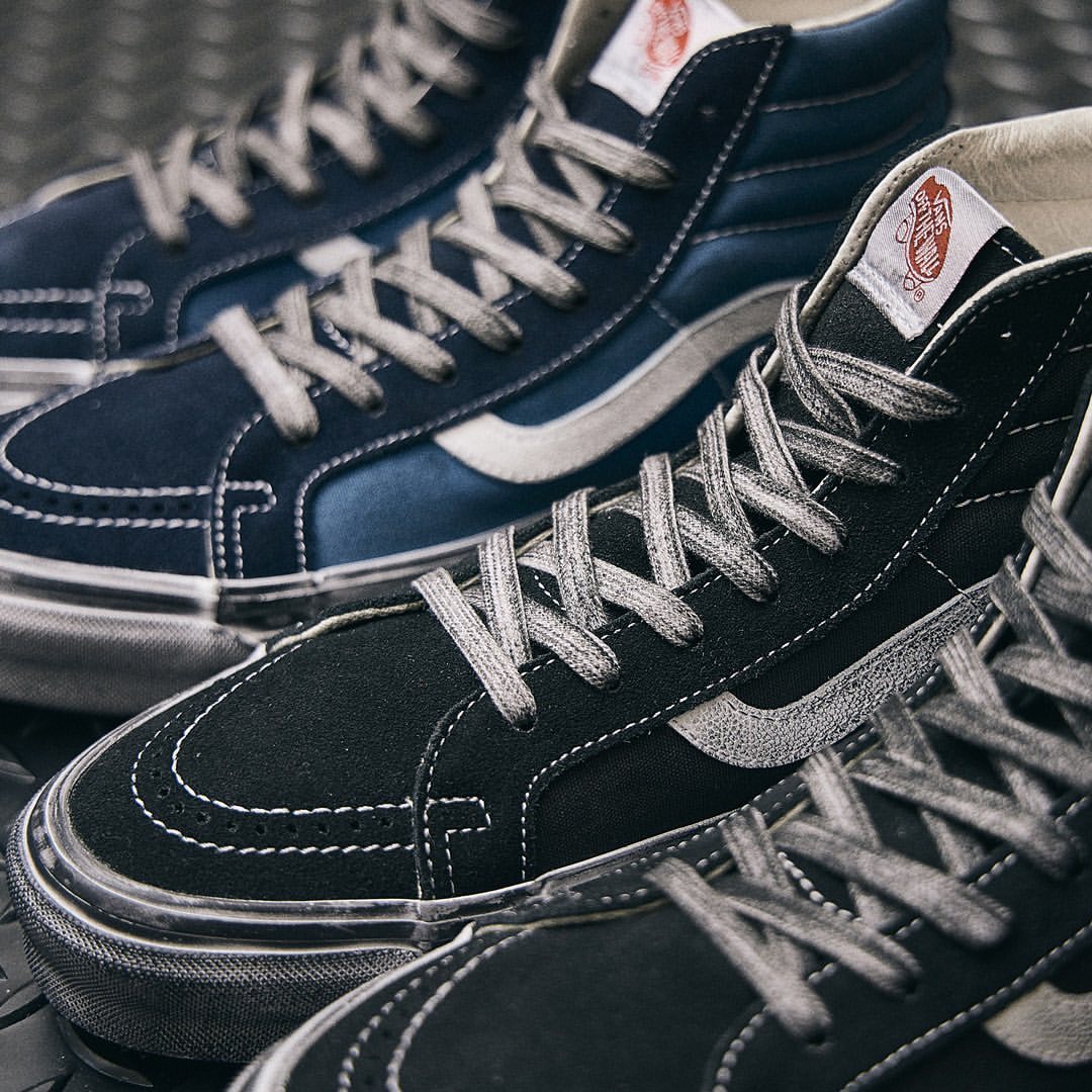 【国内 5/11 発売】VANS VAULT “STRESSED” OG SK8-HI LX/OG CLASSIC SLIP-ON LX (バンズ ヴォルト “ストレスド” スケートハイ/クラシックスリッポン)