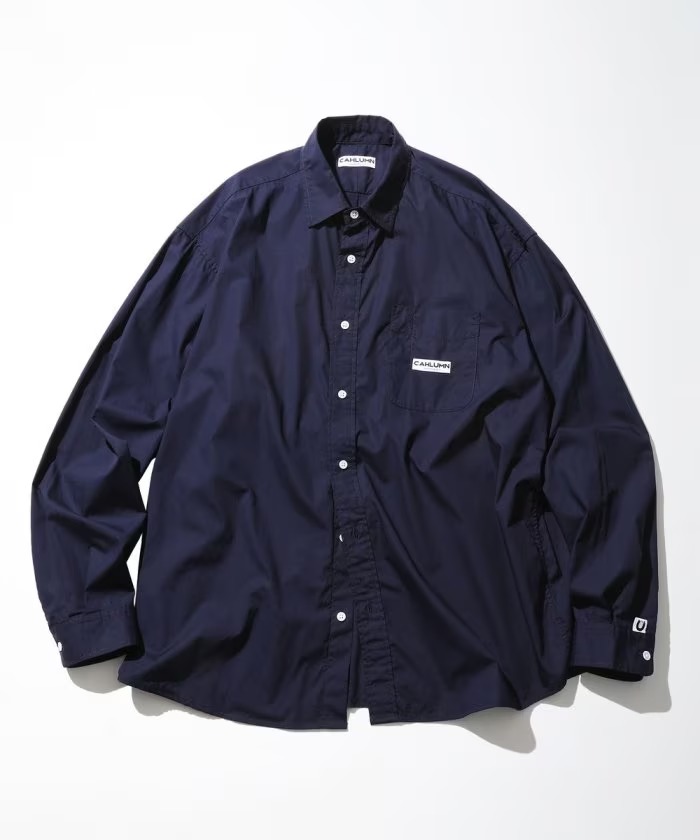 ファッションディレクター 長谷川昭雄氏ディレクション「CAHLUMN/カウラム」から”Magazine Pocket Broad Shirt”が発売！