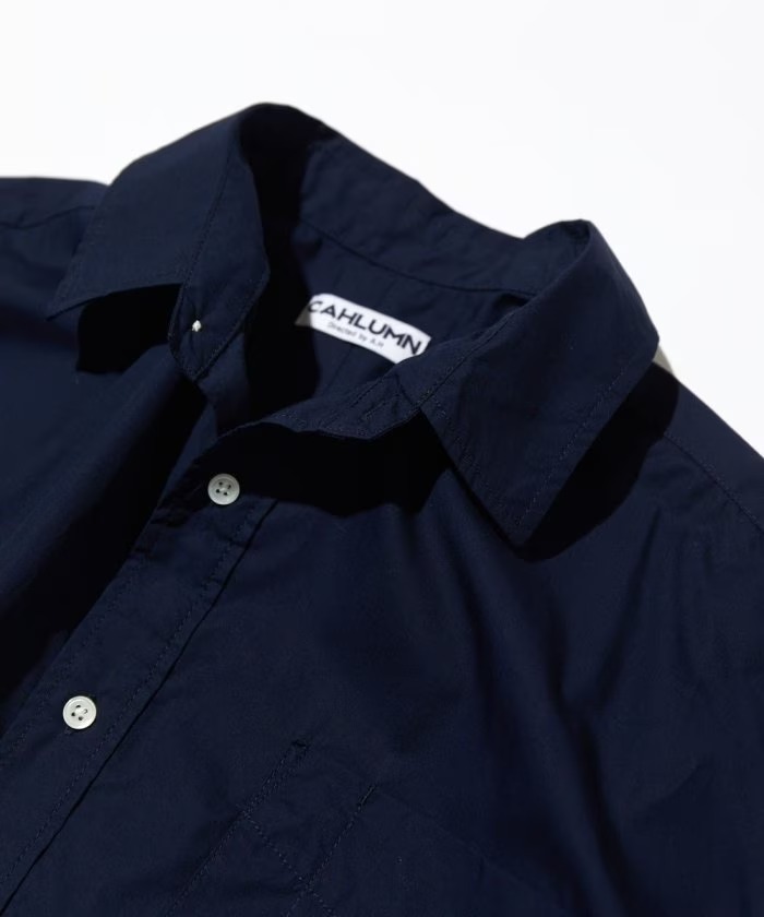 ファッションディレクター 長谷川昭雄氏ディレクション「CAHLUMN/カウラム」から”Magazine Pocket Broad Shirt”が発売！