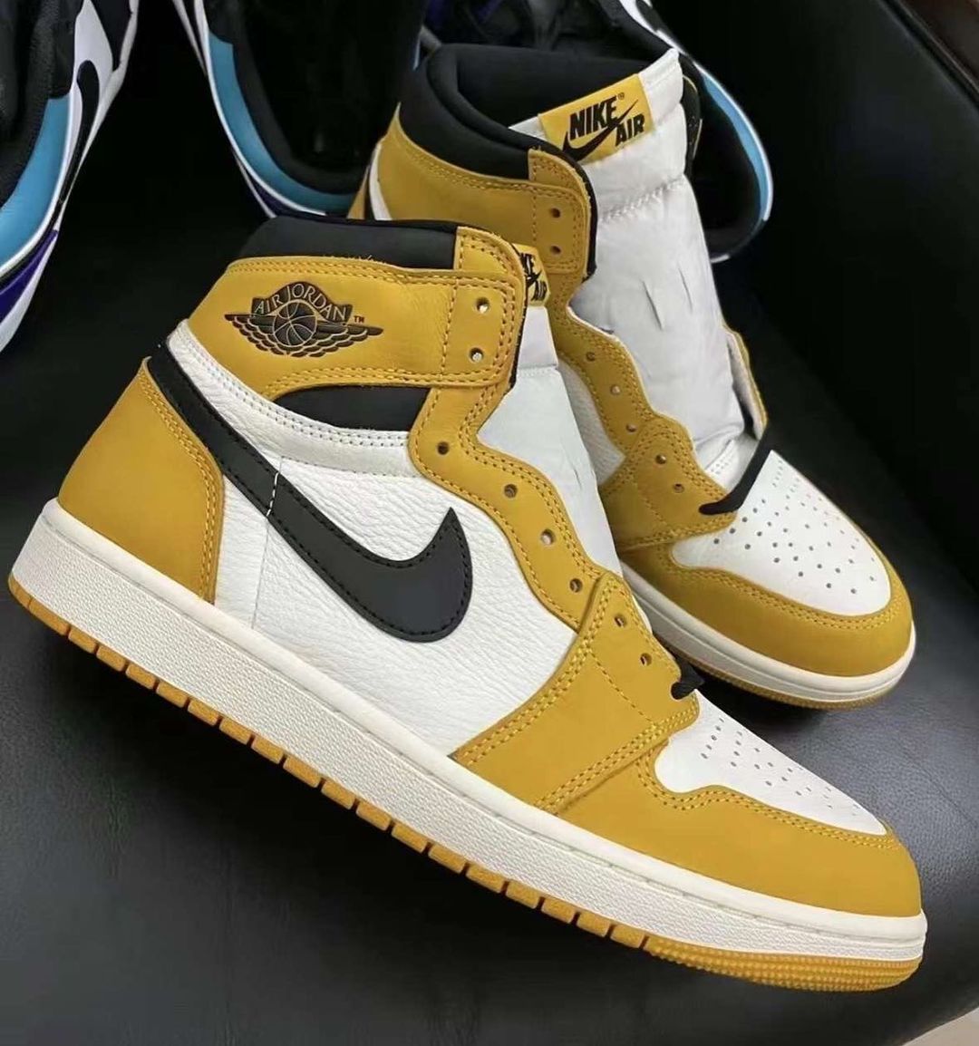 【国内 12/27 発売】ナイキ エア ジョーダン 1 ハイ OG “イエローオークル/ブラック” (NIKE AIR JORDAN 1 HIGH OG “Yellow Ochre/Black”) [DZ5485-701]