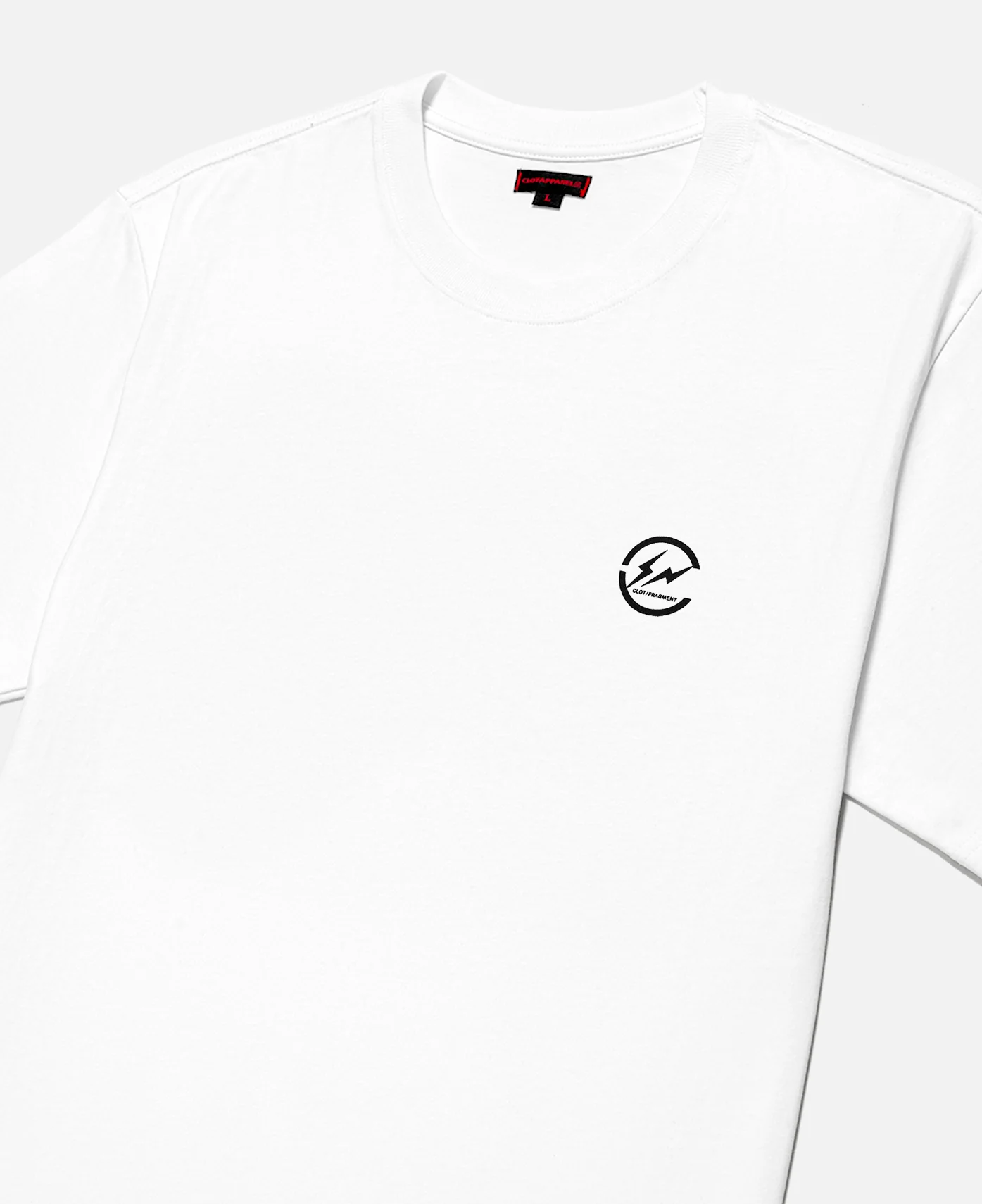 CLOT × FRAGMENT Collaborative Logo TeeがJuice オンラインで5/22 18:00まで予約販売 (クロット フラグメント 藤原ヒロシ)