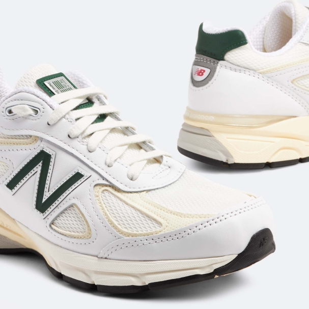 【国内 9/7 発売予定】New Balance U990v4 TC4 “Calcium/Forest Green” Made in USA (ニューバランス メイドインUSA)