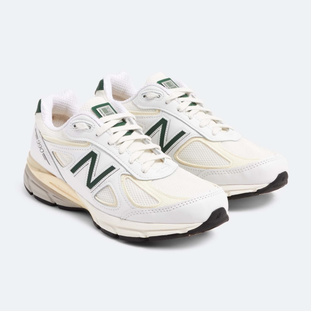 【国内 9/7 発売予定】New Balance U990v4 TC4 “Calcium/Forest Green” Made in USA (ニューバランス メイドインUSA)