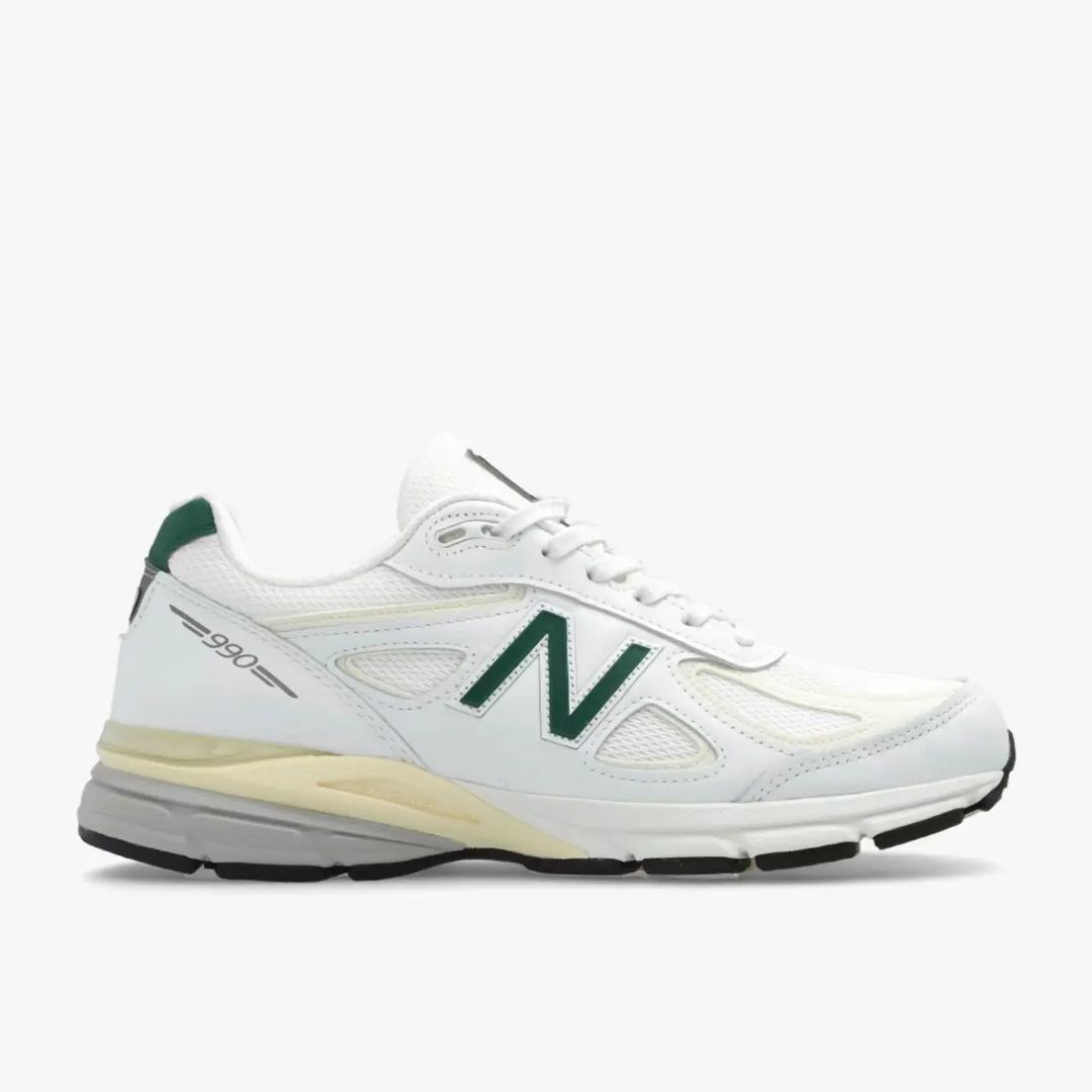 【国内 9/7 発売予定】New Balance U990v4 TC4 “Calcium/Forest Green” Made in USA (ニューバランス メイドインUSA)