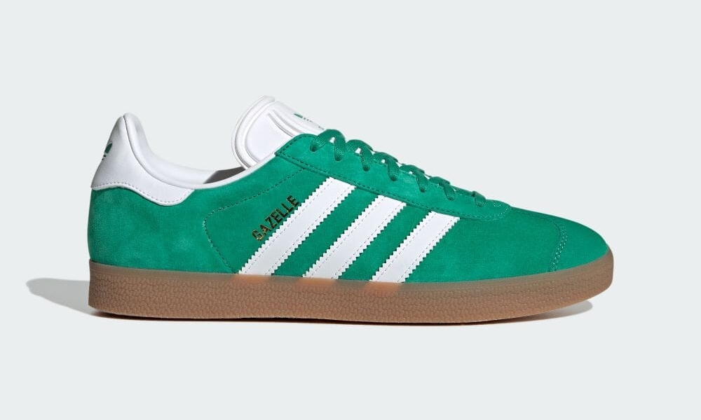 【国内 5/5 発売】1991年モデルを忠実に復刻！adidas Originals GAZELLE “Coat Green/Footwear White/Gum” (アディダス オリジナルス ガゼル “コートグリーン/フットウェアホワイト/ガム”) [IG0671]