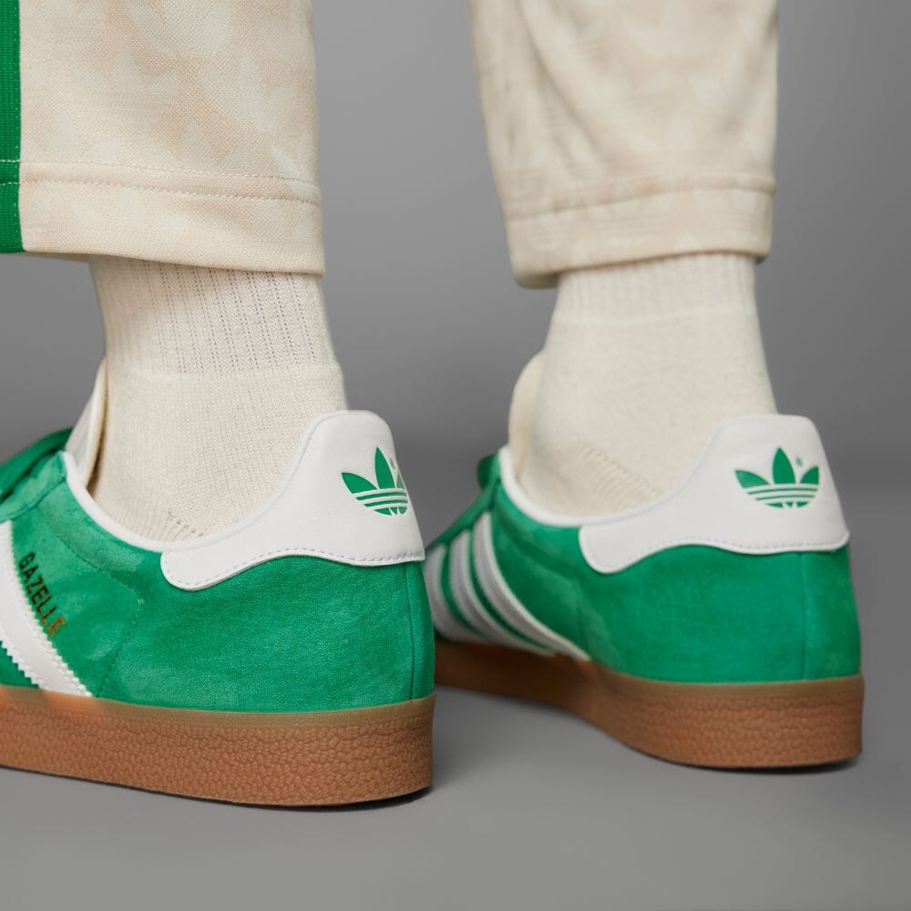 【国内 5/5 発売】1991年モデルを忠実に復刻！adidas Originals GAZELLE “Coat Green/Footwear White/Gum” (アディダス オリジナルス ガゼル “コートグリーン/フットウェアホワイト/ガム”) [IG0671]