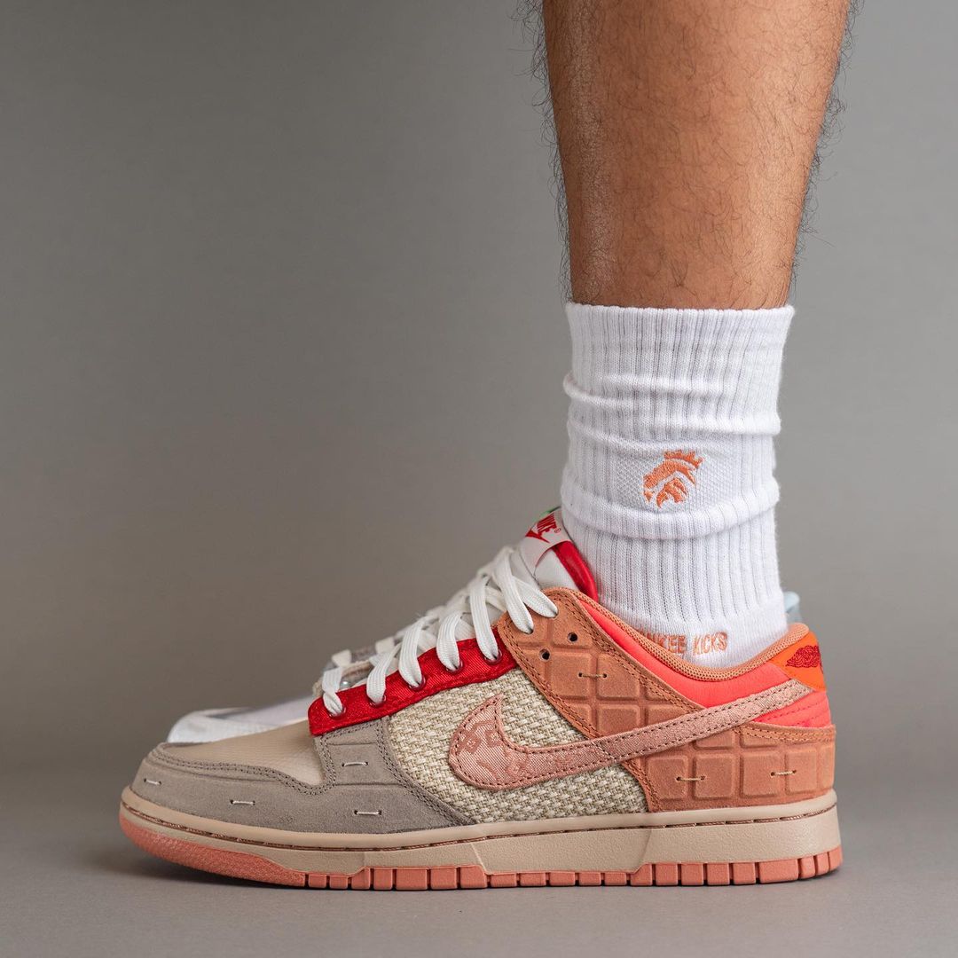 【国内 6/30、7/29、8/9 発売予定】CLOT × NIKE DUNK LOW SP “COLK/What The” (クロット ナイキ ダンク ロー SP “マルチ/フラックス”) [FN0316-999/FN0317-121]