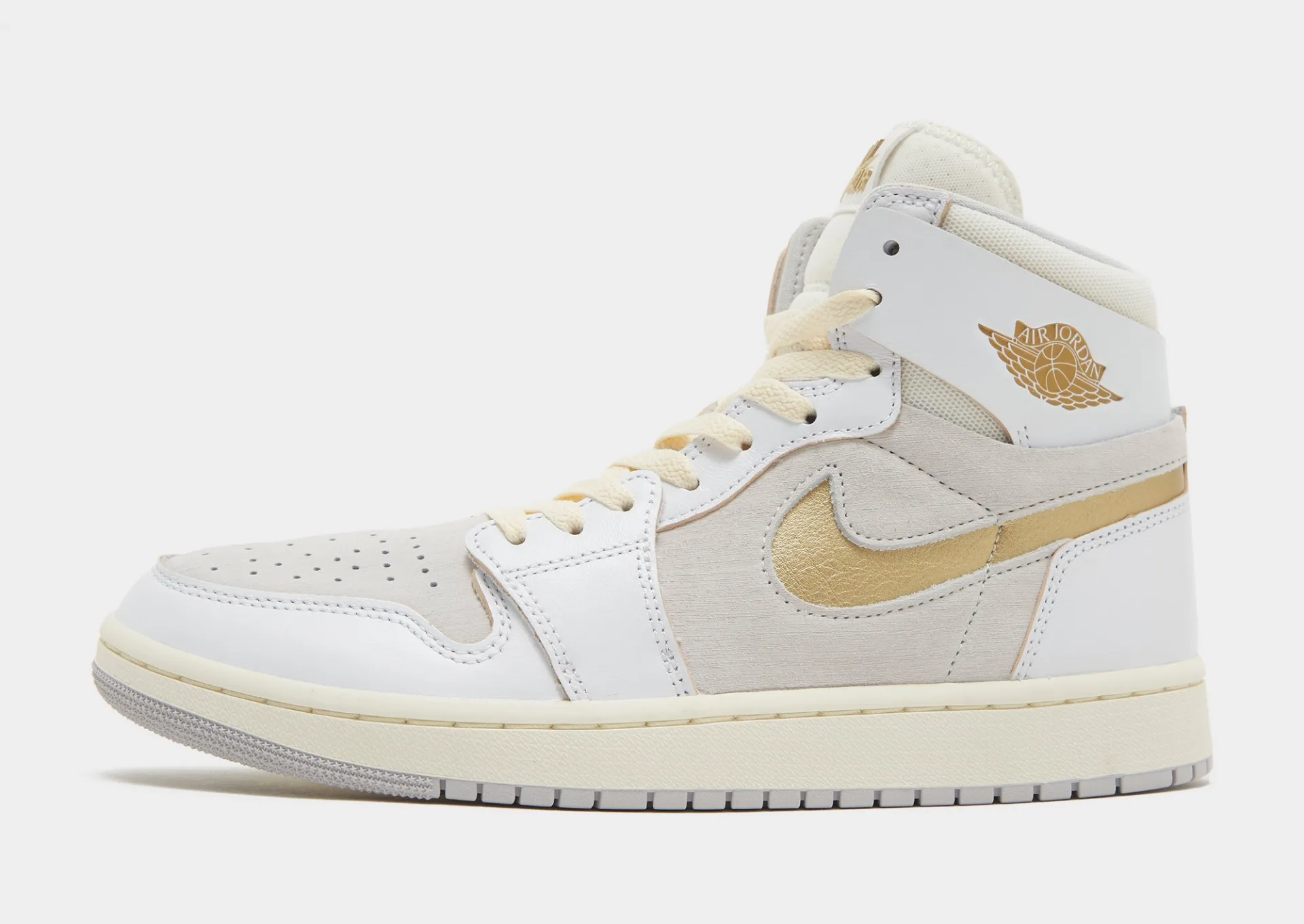 2023年 発売予定！ナイキ エア ジョーダン 1 ハイ ズーム 2 “ホワイト/ゴールド” (NIKE AIR JORDAN 1 HIGH ZOOM CMFT 2 “White/Gold”)