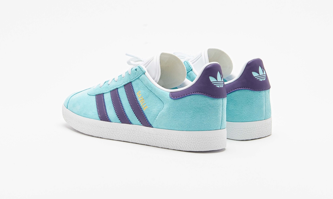 海外発売！adidas Originals GAZELLE “Aqua/Tech Purple” (アディダス オリジナルス ガゼル “アクア/テックパープル”) [IG0668]