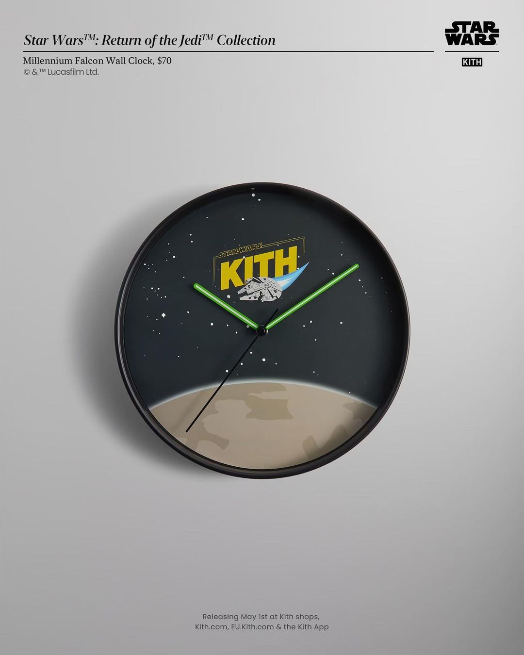 【STAR WARS x Kith RETURN OF THE JEDI Anniversary Collection】KITH MONDAY PROGRAM 2023年 5/1 発売 (キス)