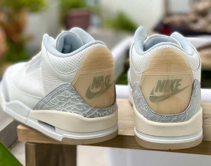 【2024年 2/21 発売】ナイキ エア ジョーダン 3 レトロ クラフト “アイボリー/グレーミスト” (NIKE AIR JORDAN 3 RETRO CRAFT “Ivory/Grey Mist”) [FJ9479-100]