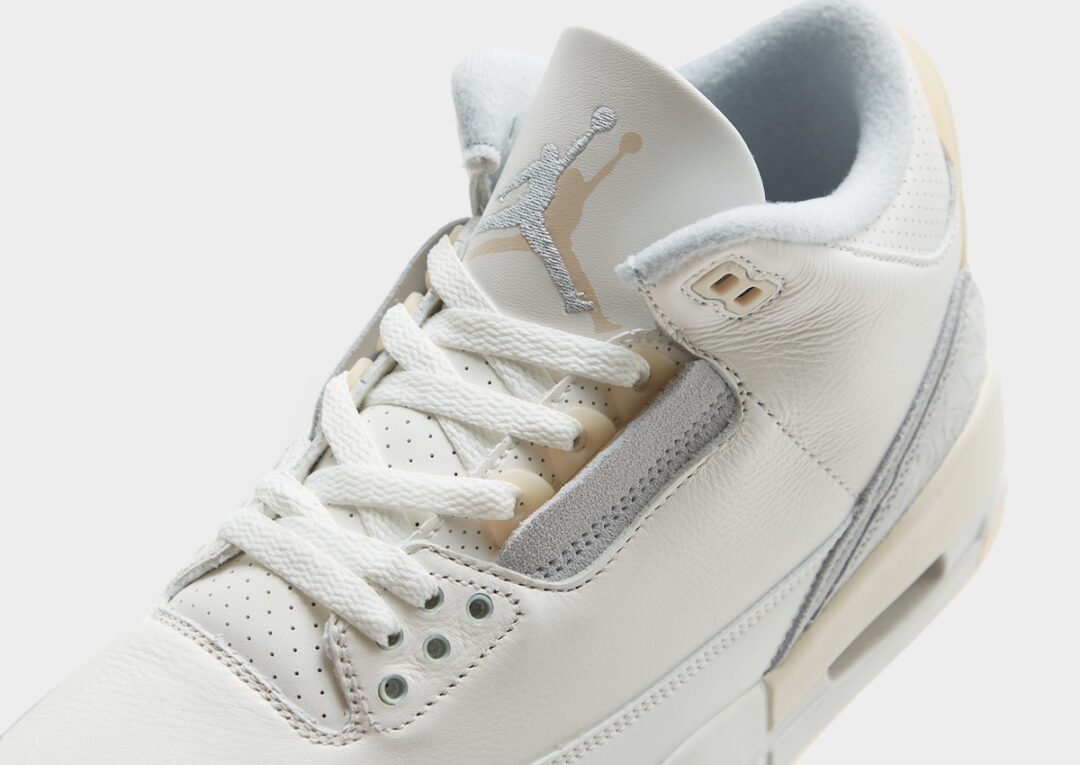 【2024年 2/21 発売】ナイキ エア ジョーダン 3 レトロ クラフト “アイボリー/グレーミスト” (NIKE AIR JORDAN 3 RETRO CRAFT “Ivory/Grey Mist”) [FJ9479-100]