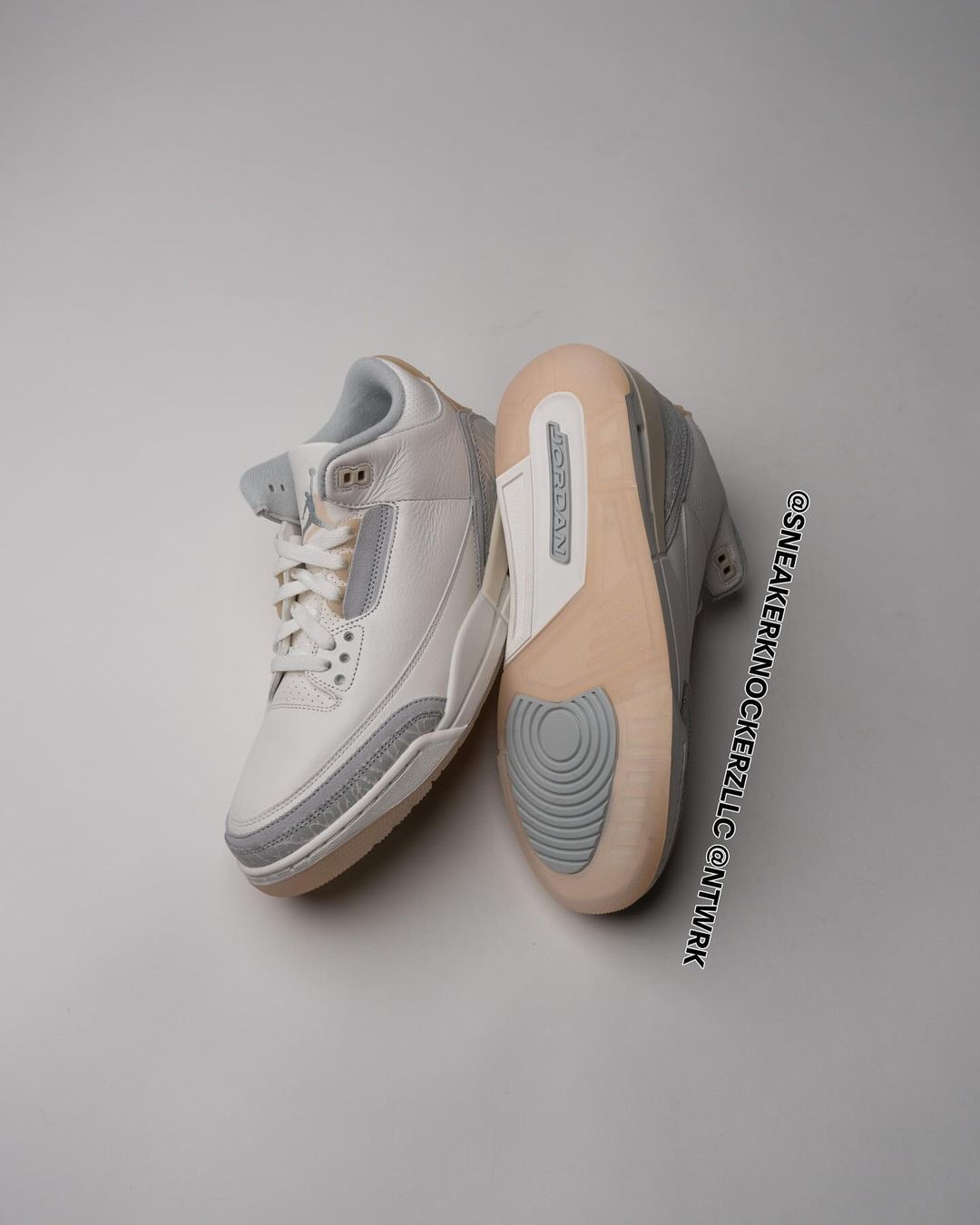 【2024年 2/21 発売】ナイキ エア ジョーダン 3 レトロ クラフト “アイボリー/グレーミスト” (NIKE AIR JORDAN 3 RETRO CRAFT “Ivory/Grey Mist”) [FJ9479-100]