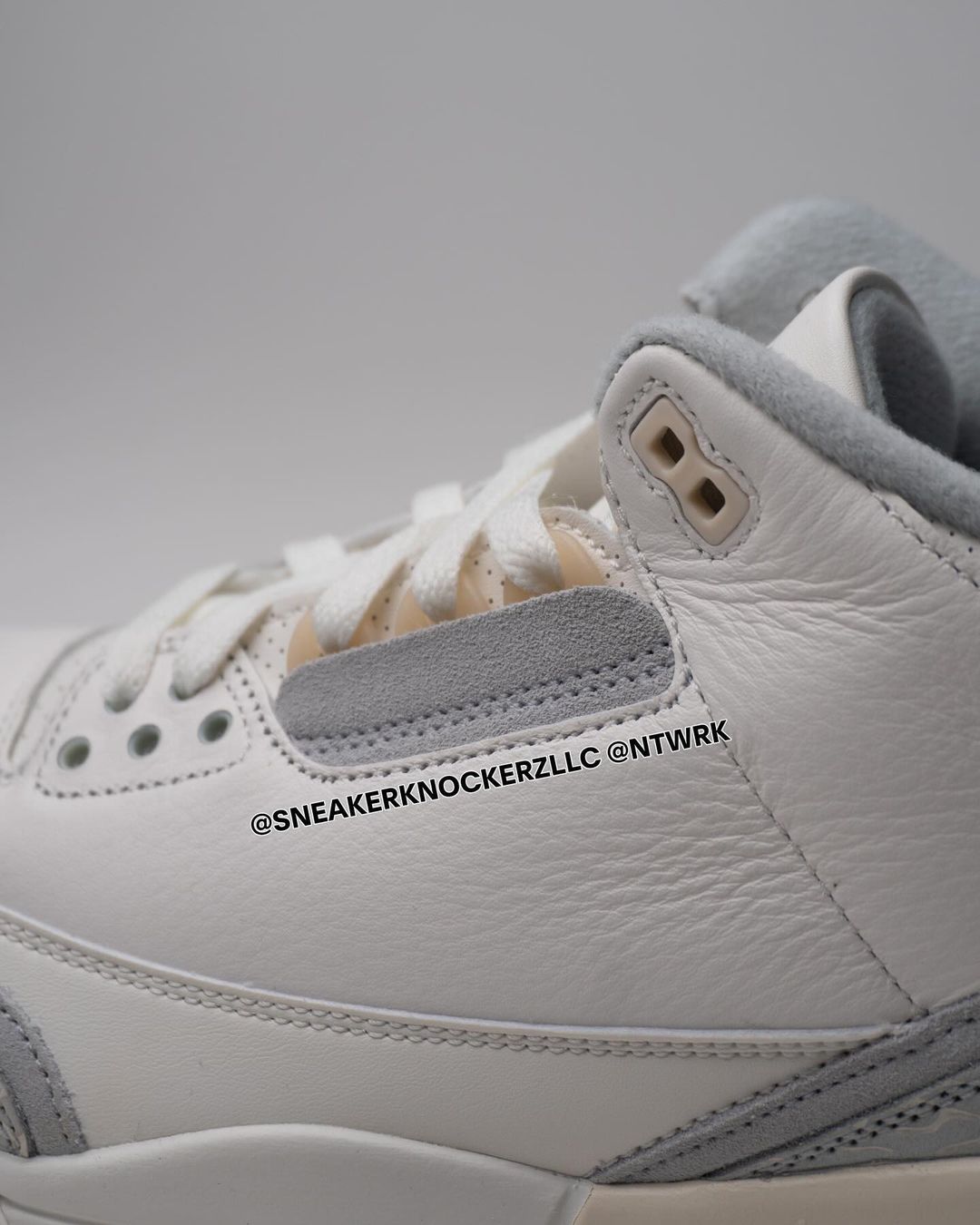 【2024年 2/21 発売】ナイキ エア ジョーダン 3 レトロ クラフト “アイボリー/グレーミスト” (NIKE AIR JORDAN 3 RETRO CRAFT “Ivory/Grey Mist”) [FJ9479-100]