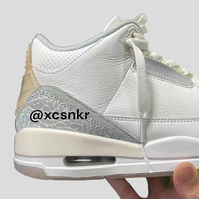 【2024年 2/21 発売】ナイキ エア ジョーダン 3 レトロ クラフト “アイボリー/グレーミスト” (NIKE AIR JORDAN 3 RETRO CRAFT “Ivory/Grey Mist”) [FJ9479-100]