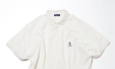 「NAUTICA/ノーティカ」から左胸にスピネーカー刺繍を施した”Polo Shirt”が発売！