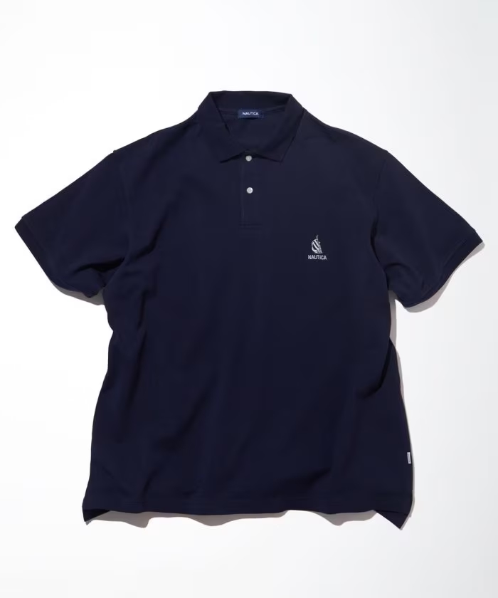 「NAUTICA/ノーティカ」から左胸にスピネーカー刺繍を施した”Polo Shirt”が発売！