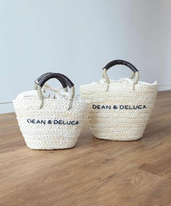 DEAN & DELUCA × BEAMS COUTURE コラボ 船型にアップデートした保冷カゴバッグが6月上旬 発売 (ディーン・アンド・デルーカ ビームス)