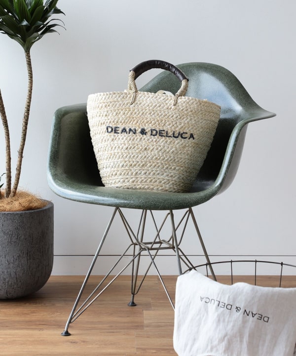 DEAN & DELUCA × BEAMS COUTURE コラボ 船型にアップデートした保冷カゴバッグが6月上旬 発売 (ディーン・アンド・デルーカ ビームス)