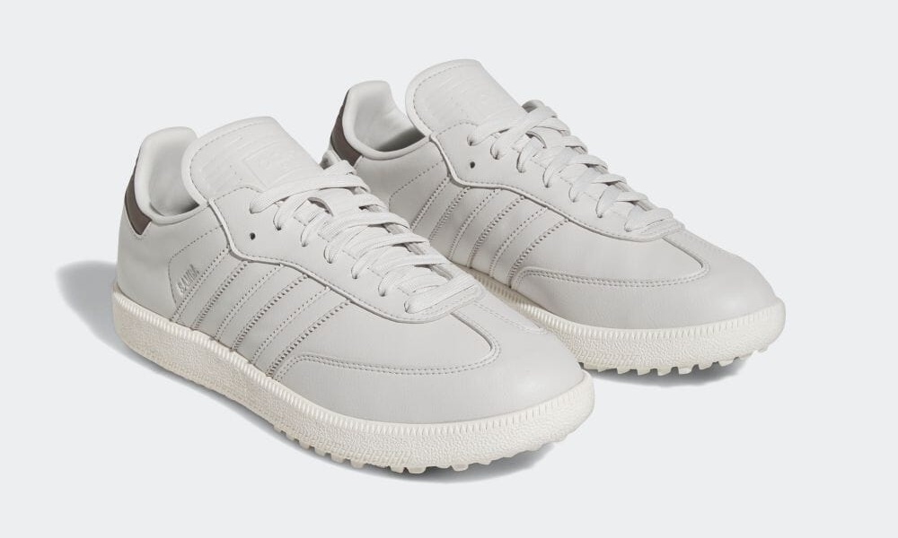 【国内 5/12 発売】adidas GOLF SAMBA “Non-Dyed/Off White” (アディダス ゴルフ サンバ “ノンダイド/オフホワイト”) [ID9297]