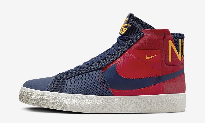 2023年 発売予定！ナイキ SB ブレーザー ミッド デコン “ネイビー/レッド” (NIKE SB BLAZER MID DECON “Navy/Red”) [FD5113-600]