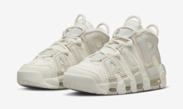 【6/15~ NIKEアプリ先行販売】ナイキ エア モア アップテンポ “セイル/ボーン” (NIKE AIR MORE UPTEMPO “Sail/Bone”) [DV1137-101]