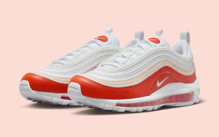 2023 97 NIKE AIR MAX 97 White Red Beige Fullress
