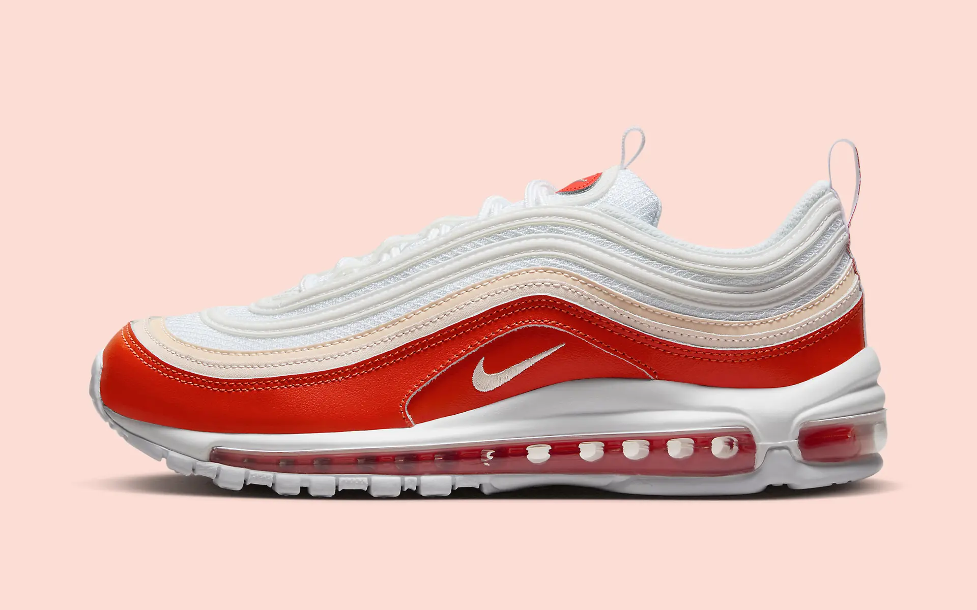 2023年 発売予定！ナイキ エア マックス 97 “ホワイト/レッド/ベージュ” (NIKE AIR MAX 97 “White/Red/Beige”)