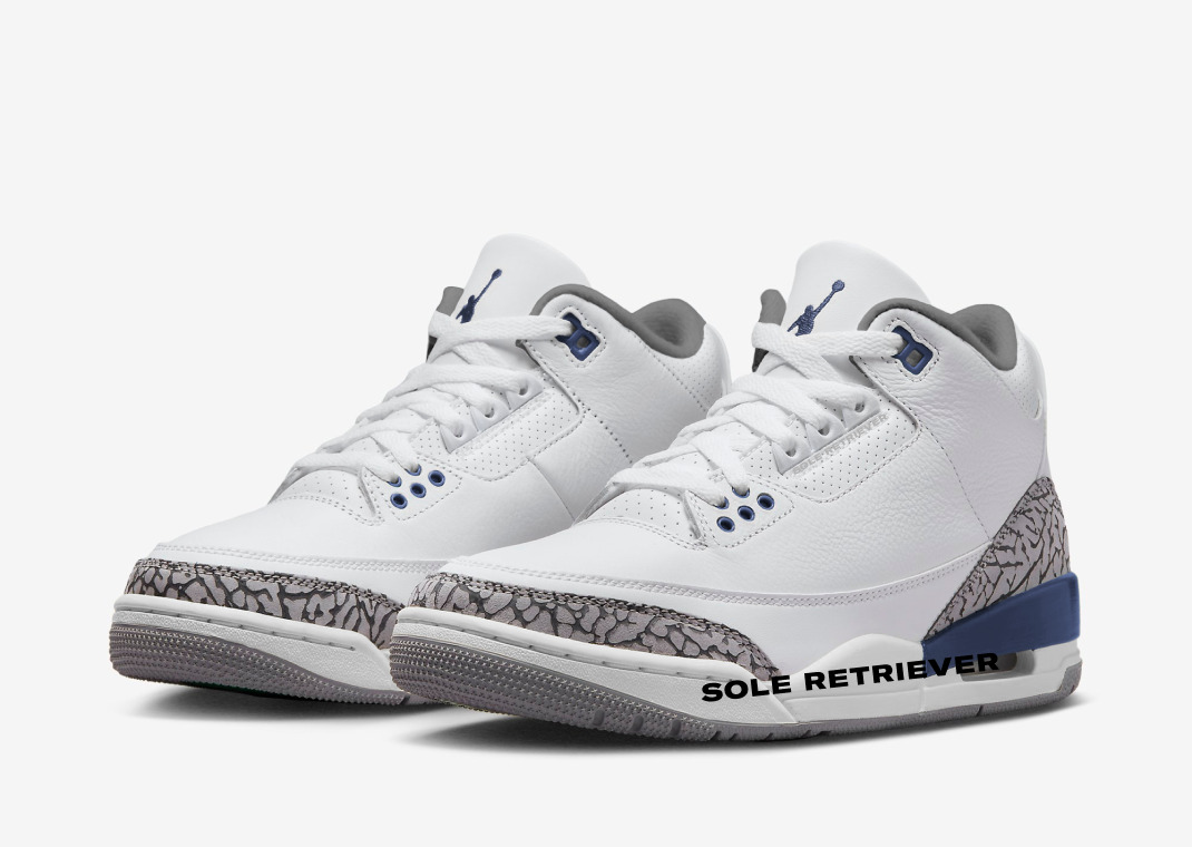 【国内 1/27 発売】ナイキ エア ジョーダン 3 レトロ “ホワイト/ネイビー/セメント” (NIKE AIR JORDAN 3 RETRO “White/Navy/Cement”) [CT8532-140]