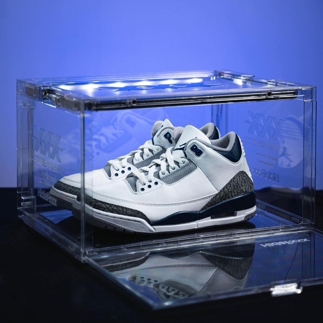 【国内 1/27 発売】ナイキ エア ジョーダン 3 レトロ “ホワイト/ネイビー/セメント” (NIKE AIR JORDAN 3 RETRO “White/Navy/Cement”) [CT8532-140]