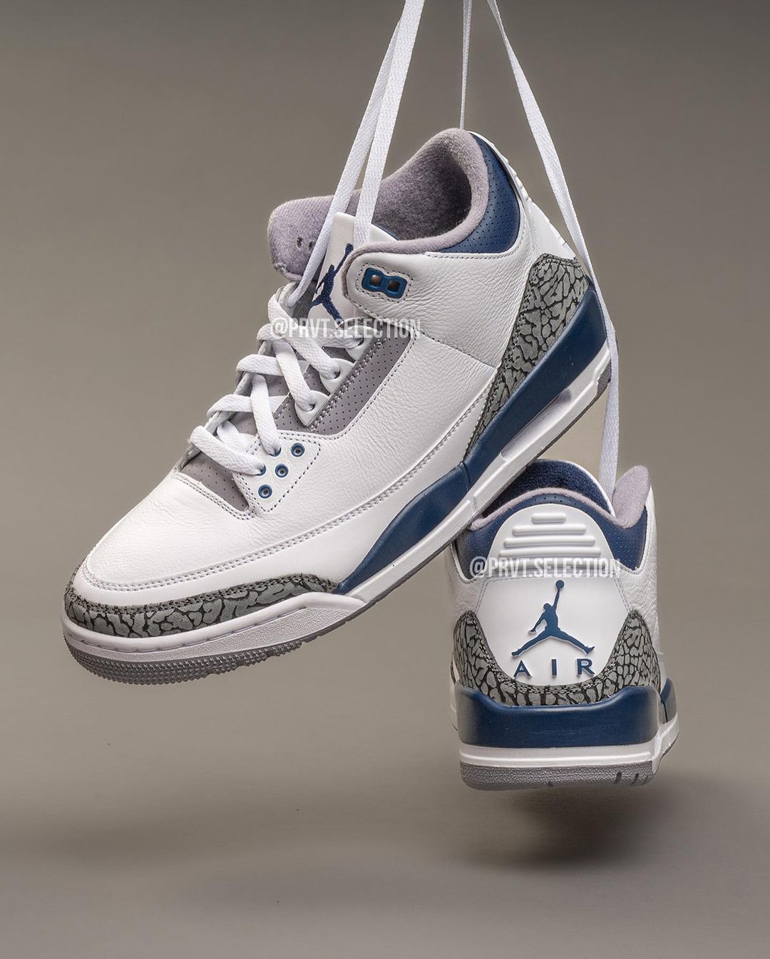 【国内 1/27 発売】ナイキ エア ジョーダン 3 レトロ “ホワイト/ネイビー/セメント” (NIKE AIR JORDAN 3 RETRO “White/Navy/Cement”) [CT8532-140]