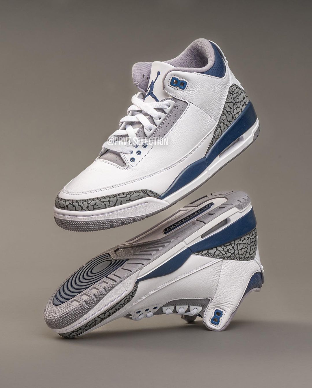 【国内 1/27 発売】ナイキ エア ジョーダン 3 レトロ “ホワイト/ネイビー/セメント” (NIKE AIR JORDAN 3 RETRO “White/Navy/Cement”) [CT8532-140]