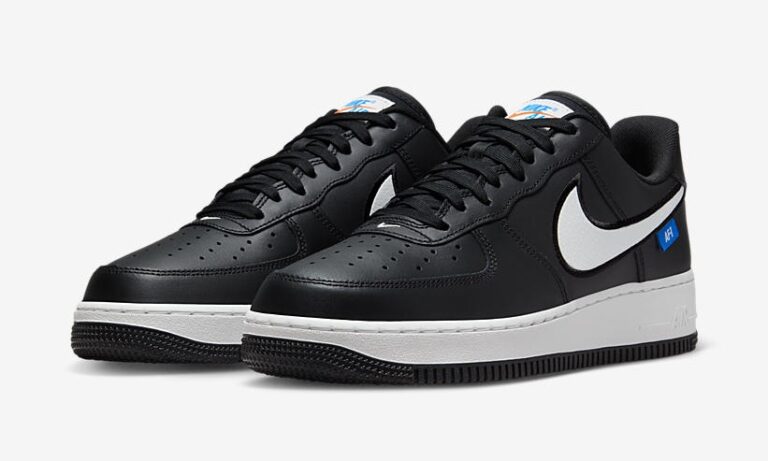 2023年 秋 発売予定！ナイキ nike roshe purple neon color ロー “ブラック/ホワイト/ブルータグ” (NIKE AIR FORCE 1 LOW “Black/White/Blue Tag”) [FN7804-001]