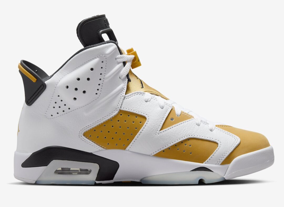 【国内 1/29 発売】ナイキ エア ジョーダン 6 レトロ “ホワイト/イエローオークル” (NIKE AIR JORDAN 6 RETRO “White/Yellow Ochre”) [CT8529-170]